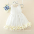 hot sale baby girls party dress/wedding floral dress/with Necklace